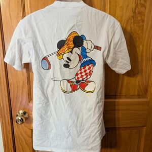 RARE* VINTAGE* Disney Mickey Mouse Golf Tee - White